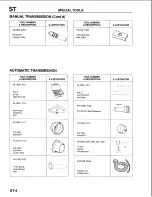 Предварительный просмотр 1384 страницы Mazda B-Series 1997 Workshop Manual