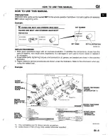 Предварительный просмотр 5 страницы Mazda B2200 1992 Workshop Manual