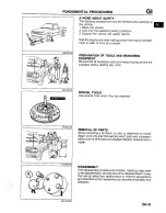 Предварительный просмотр 7 страницы Mazda B2200 1992 Workshop Manual