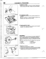 Предварительный просмотр 8 страницы Mazda B2200 1992 Workshop Manual