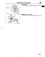 Предварительный просмотр 9 страницы Mazda B2200 1992 Workshop Manual