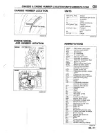 Предварительный просмотр 13 страницы Mazda B2200 1992 Workshop Manual