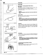 Предварительный просмотр 14 страницы Mazda B2200 1992 Workshop Manual