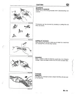 Предварительный просмотр 15 страницы Mazda B2200 1992 Workshop Manual