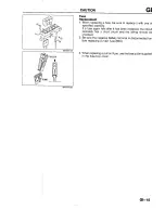 Предварительный просмотр 17 страницы Mazda B2200 1992 Workshop Manual