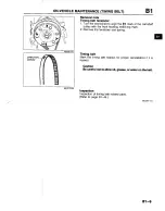 Предварительный просмотр 44 страницы Mazda B2200 1992 Workshop Manual