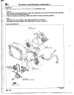 Предварительный просмотр 45 страницы Mazda B2200 1992 Workshop Manual