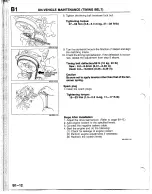 Предварительный просмотр 47 страницы Mazda B2200 1992 Workshop Manual