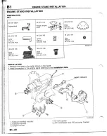 Предварительный просмотр 57 страницы Mazda B2200 1992 Workshop Manual