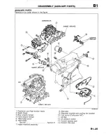 Предварительный просмотр 60 страницы Mazda B2200 1992 Workshop Manual