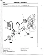 Предварительный просмотр 61 страницы Mazda B2200 1992 Workshop Manual