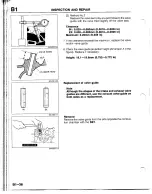 Предварительный просмотр 71 страницы Mazda B2200 1992 Workshop Manual