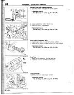 Предварительный просмотр 99 страницы Mazda B2200 1992 Workshop Manual