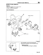 Предварительный просмотр 102 страницы Mazda B2200 1992 Workshop Manual