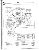 Предварительный просмотр 107 страницы Mazda B2200 1992 Workshop Manual