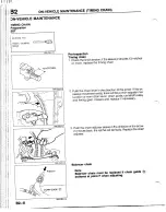 Предварительный просмотр 113 страницы Mazda B2200 1992 Workshop Manual