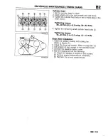 Предварительный просмотр 118 страницы Mazda B2200 1992 Workshop Manual