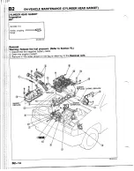 Предварительный просмотр 119 страницы Mazda B2200 1992 Workshop Manual