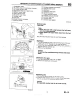 Предварительный просмотр 120 страницы Mazda B2200 1992 Workshop Manual