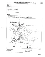 Предварительный просмотр 126 страницы Mazda B2200 1992 Workshop Manual