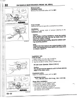 Предварительный просмотр 127 страницы Mazda B2200 1992 Workshop Manual