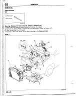 Предварительный просмотр 129 страницы Mazda B2200 1992 Workshop Manual