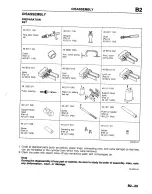 Предварительный просмотр 134 страницы Mazda B2200 1992 Workshop Manual