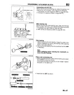 Предварительный просмотр 142 страницы Mazda B2200 1992 Workshop Manual