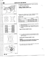 Предварительный просмотр 151 страницы Mazda B2200 1992 Workshop Manual