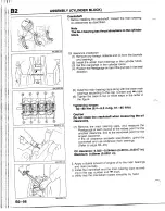 Предварительный просмотр 161 страницы Mazda B2200 1992 Workshop Manual