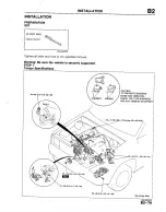 Предварительный просмотр 184 страницы Mazda B2200 1992 Workshop Manual