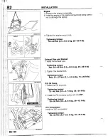 Предварительный просмотр 185 страницы Mazda B2200 1992 Workshop Manual