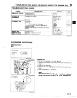 Предварительный просмотр 196 страницы Mazda B2200 1992 Workshop Manual