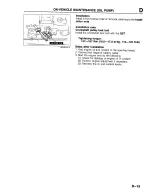 Предварительный просмотр 206 страницы Mazda B2200 1992 Workshop Manual