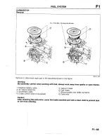 Предварительный просмотр 304 страницы Mazda B2200 1992 Workshop Manual