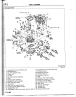 Предварительный просмотр 305 страницы Mazda B2200 1992 Workshop Manual