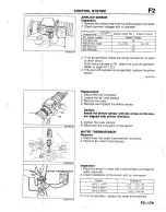 Предварительный просмотр 516 страницы Mazda B2200 1992 Workshop Manual