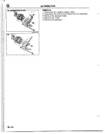 Предварительный просмотр 538 страницы Mazda B2200 1992 Workshop Manual