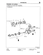 Предварительный просмотр 551 страницы Mazda B2200 1992 Workshop Manual