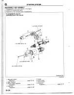 Предварительный просмотр 558 страницы Mazda B2200 1992 Workshop Manual