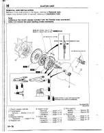 Предварительный просмотр 581 страницы Mazda B2200 1992 Workshop Manual