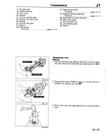 Предварительный просмотр 597 страницы Mazda B2200 1992 Workshop Manual