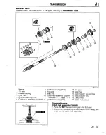 Предварительный просмотр 599 страницы Mazda B2200 1992 Workshop Manual