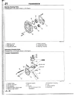 Предварительный просмотр 600 страницы Mazda B2200 1992 Workshop Manual