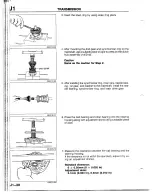 Предварительный просмотр 604 страницы Mazda B2200 1992 Workshop Manual