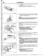 Предварительный просмотр 606 страницы Mazda B2200 1992 Workshop Manual