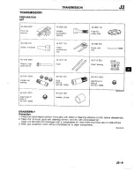 Предварительный просмотр 620 страницы Mazda B2200 1992 Workshop Manual