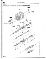 Предварительный просмотр 627 страницы Mazda B2200 1992 Workshop Manual