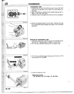 Предварительный просмотр 639 страницы Mazda B2200 1992 Workshop Manual