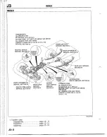 Предварительный просмотр 651 страницы Mazda B2200 1992 Workshop Manual